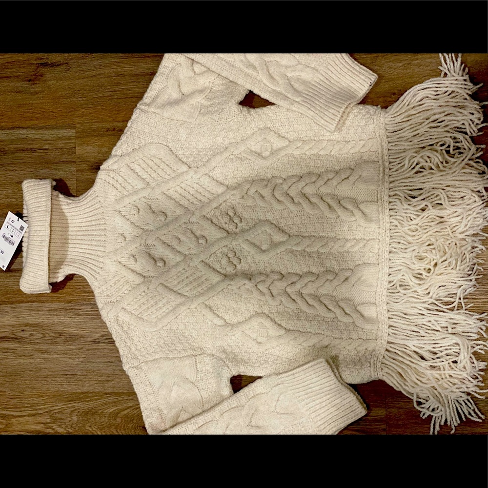 Zara chunky knit sweater